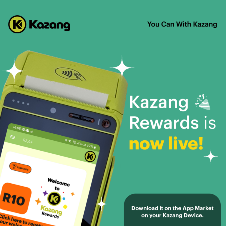 Kazang rewards is now live
