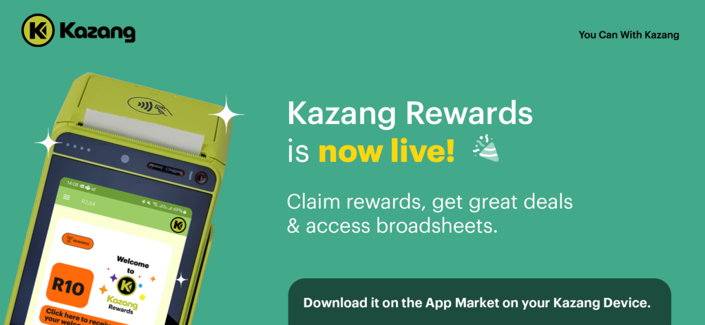 Kazang Rewards is now live