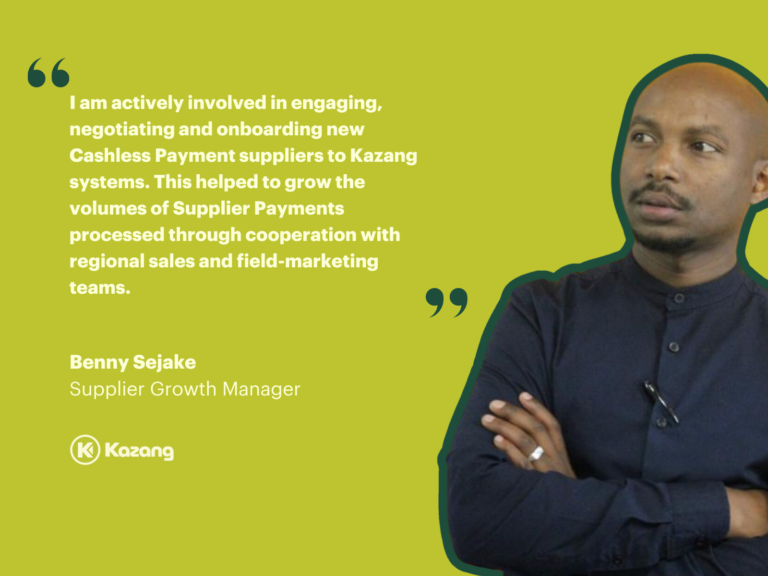 Benny Sejake: Supplier Growth Manager